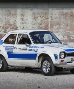 Ford Escort RS Paint By Numbers