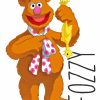 Fozzie Bear Art Paint By Numbers