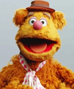 Fozzie Bear Paint By Numbers