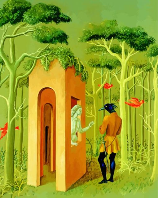 Garden Of Love Remedios Varo Paint By Numbers