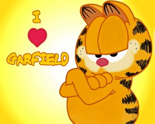 Garfield The Cat Paint By Numbers