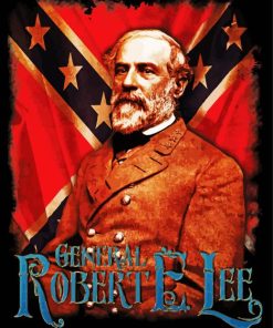 General Robert E Lee Poster Paint By Numbers