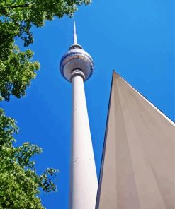 Germany Berliner Fernsehturm Paint By Numbers