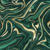 Green Gold Abstract Art Paint By Numbers