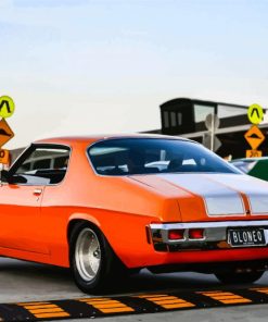 Holden HQ Kingswood Orange Car Paint By Numbers