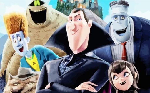 Hotel Transylvania Paint By Numbers