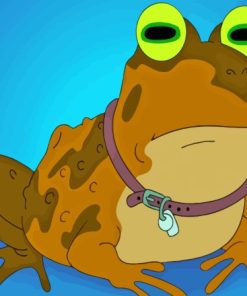 Hypnotoad Character Paint By Numbers