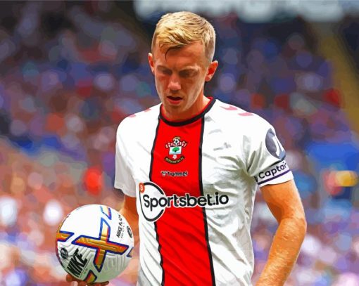 James Ward Prowse Football Player Paint By Numbers