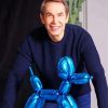 Jeff Koons With Balloon Dog Paint By Numbers