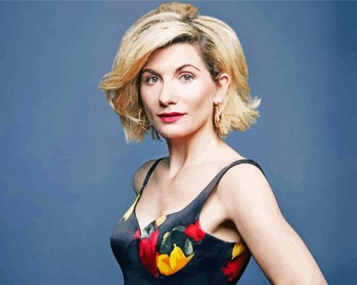 Jodie Whittaker Paint By Numbers