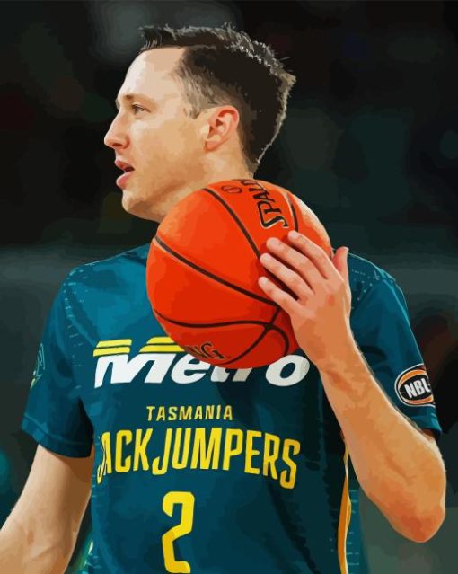 Josh Magette Basketballer Paint By Numbers