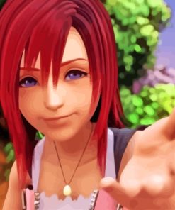 Kairi Kingdom Hearts Paint By Numbers