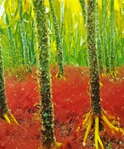 Kelp Forest Paint By Numbers