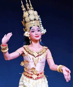 Khmer Dancer Paint By Numbers