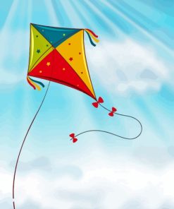 Kites Flying Arts Paint By Numbers