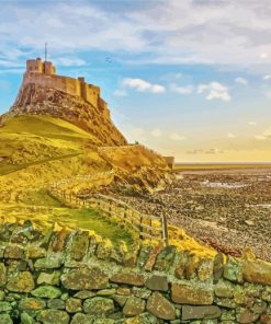 Lindisfarne Castle Paint By Numbers