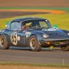 Lotus Elan Race Car Paint By Numbers