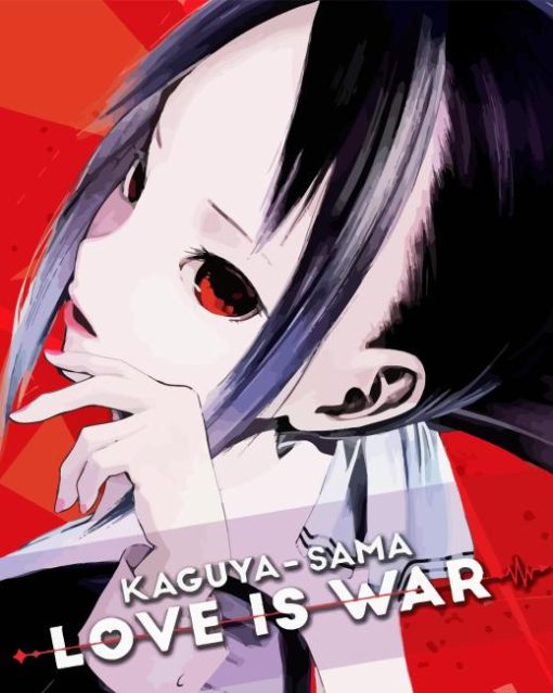 Love Is War Kaguya Sama Anime Paint By Numbers