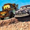 Mater and Doc Hudson Paint By Numbers