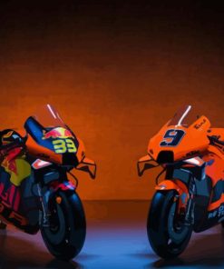 Moto GP Bikes Paint By Numbers