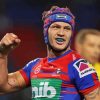 Newcastle Knights Rugby Player Paint By Numbers