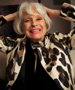 Old Carol Channing Paint By Numbers