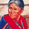 Old Navajo Woman Paint By Numbers