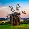 Old Windmill Paint By Numbers