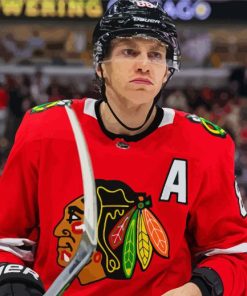 Patrick Kane Ice Hockey Player Paint By Numbers