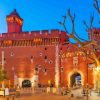 Perpignan Buildings at Night Paint By Numbers