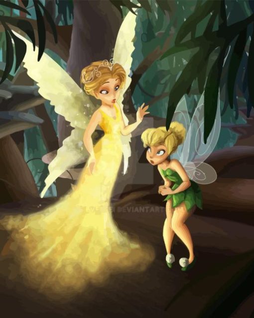 Pixie Hollow Paint By Numbers