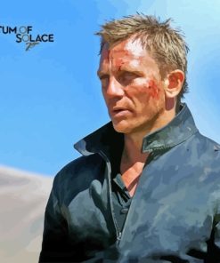 Quantum Of Solace Poster Paint By Numbers