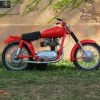 Red Motorcycle Junak Paint By Numbers