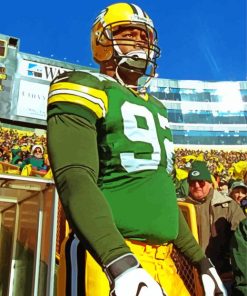 Reggie White Paint By Numbers