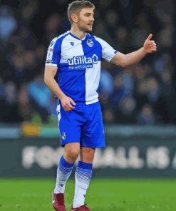 Sam Finley Bristol Rovers Player Paint By Numbers