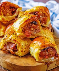 Sausage Roll Meal Paint By Numbers