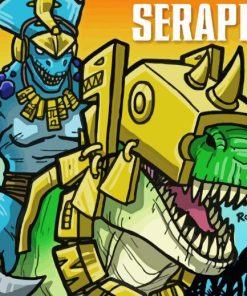 Seraphon Poster Art Paint By Numbers