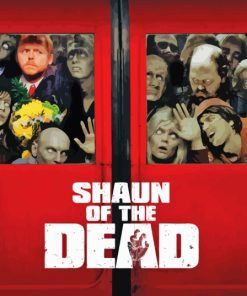 Shaun Of The Dead Poster Paint By Numbers