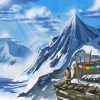 Snowy Tibet Mountains Paint By Numbers