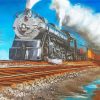 Steam Locomotive Paint By Numbers