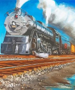 Steam Locomotive Paint By Numbers