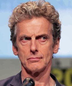 The Actor Peter Capaldi Paint By Numbers