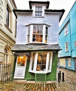 The Crooked House of Windsor Paint By Numbers