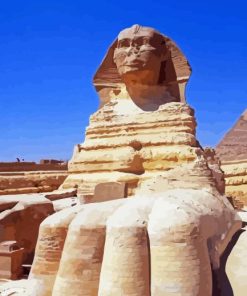 The Great Sphinx Egypt Paint By Numbers