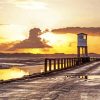 The Holy Island Lindisfarne Sunrise Scene Paint By Numbers