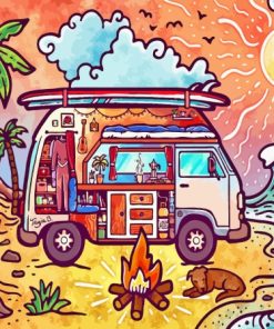 The Vanlife Paint By Numbers