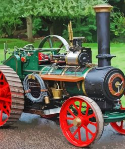 Traction Engine Paint By Numbers