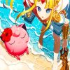 Zelda and Jigglypuff Paint By Numbers