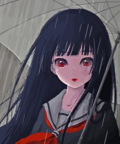 Anime Girl Enma Ai Paint By Numbers