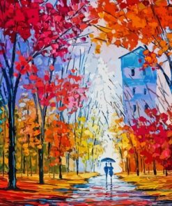 Autumn Walk Ilyayev Paint By Numbers